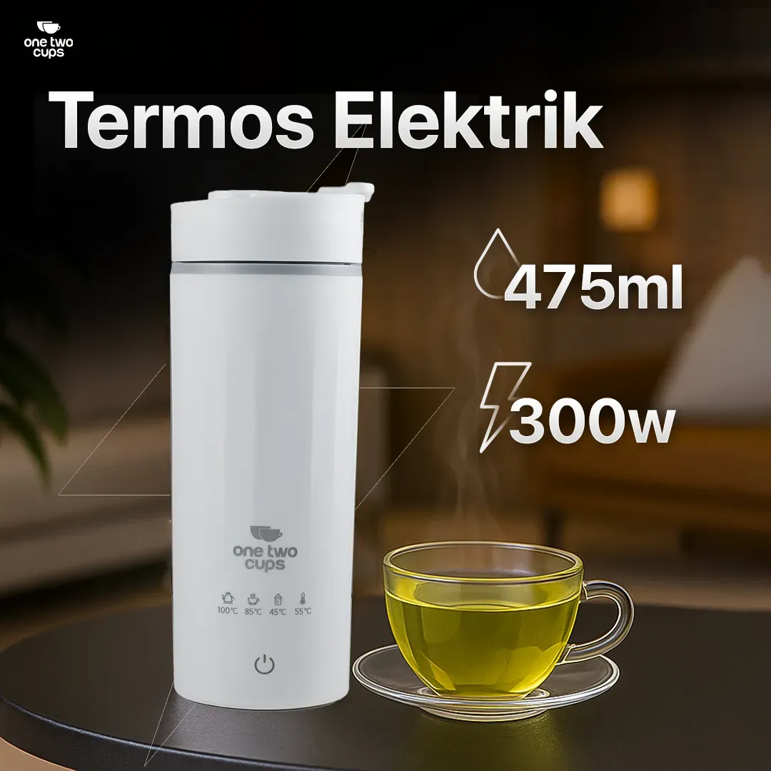 One Two Cups Botol Minum Termos Elektrik 475ml 300W - HC-302