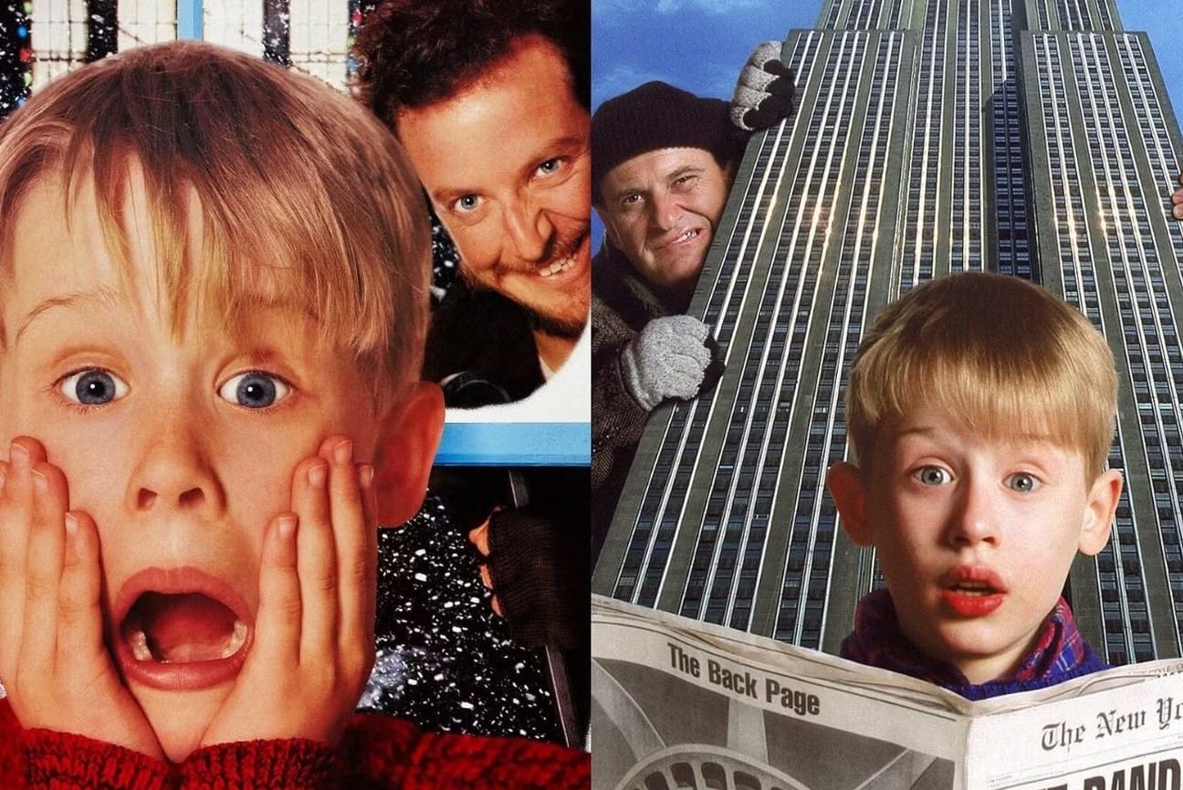Home Alone 1 (1990) dan Home Alone 2 (1992)