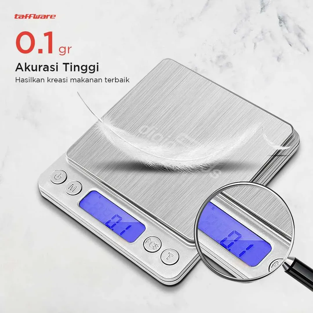 Taffware Digipounds Timbangan Dapur Digital - i2000