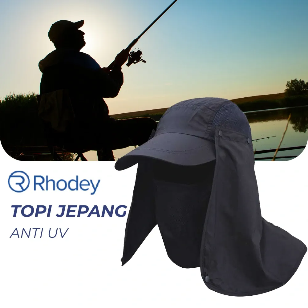 Rhodey Topi Jepang Mancing Anti UV - MH011