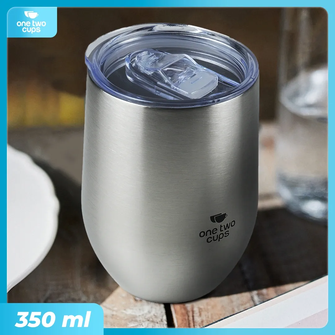 One Two Cups Gelas Tumbler Egg Shaped 350ml - TR-321