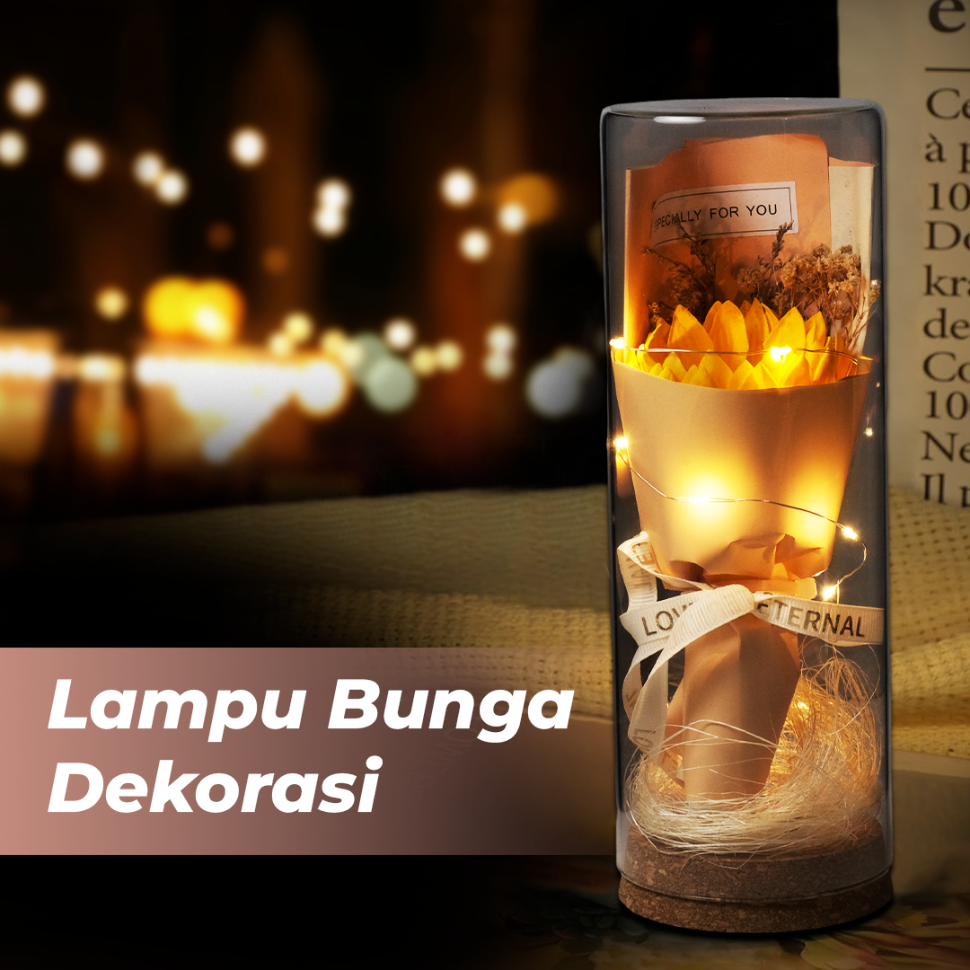 AINYROS Lampu Bunga Dekorasi LED Sunflower - AN2185