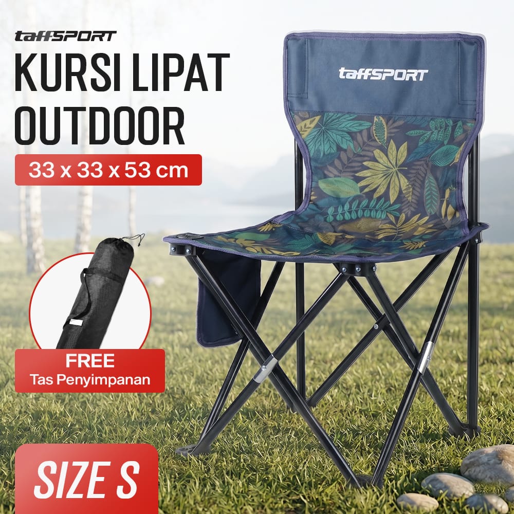 TaffSPORT Kursi Lipat Camping Portable - OL3336
