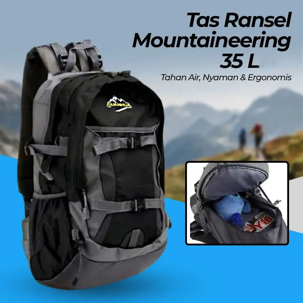 10 Tas Gunung Anti Air Terbaik Cocok untuk Pendaki
