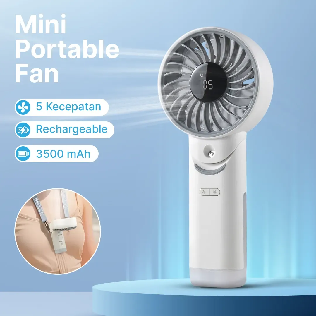 Nitecore Kipas Angin Portable Mist Cooling 3500 mAh