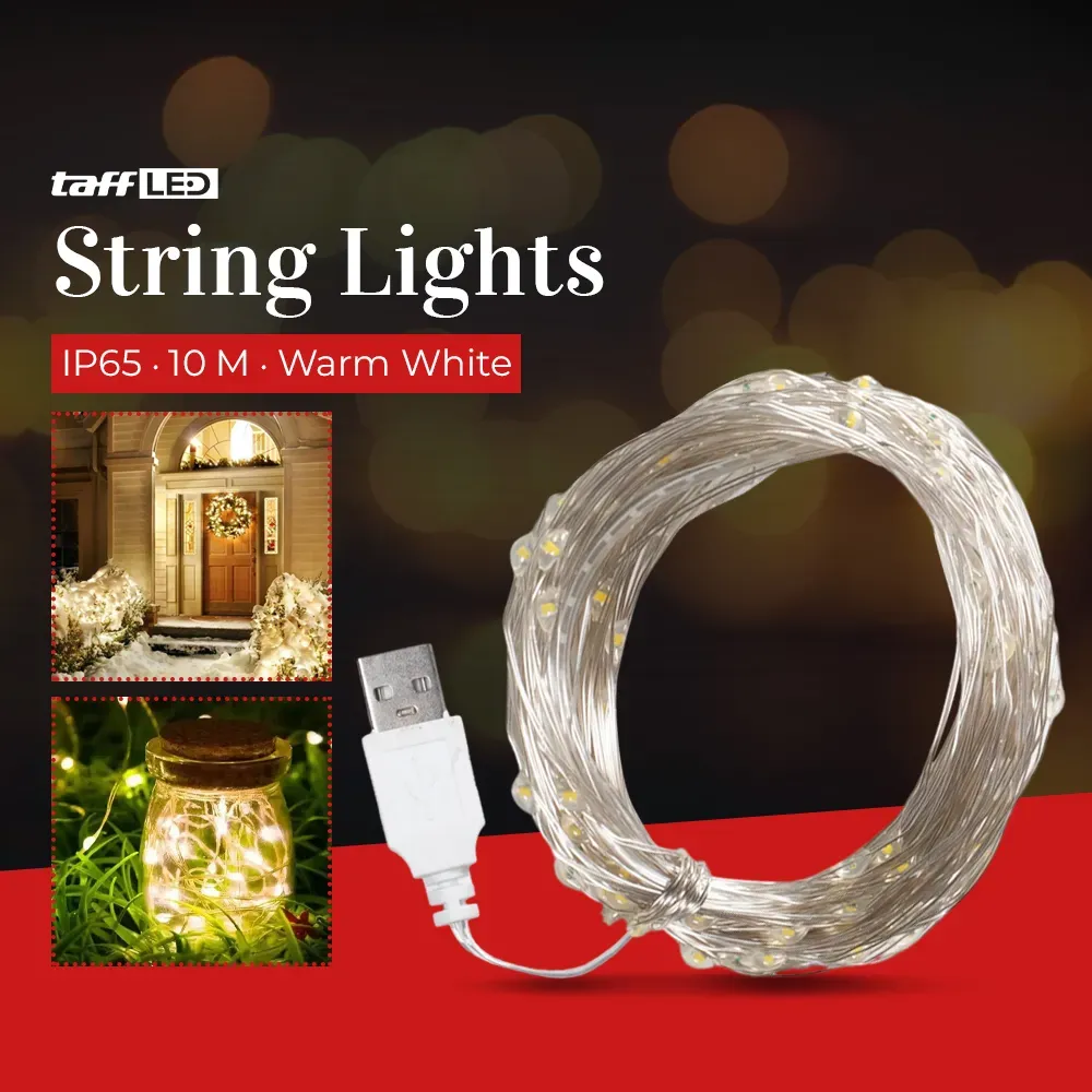 TaffLED Lampu Hias String Lights 10M - TDC-01
