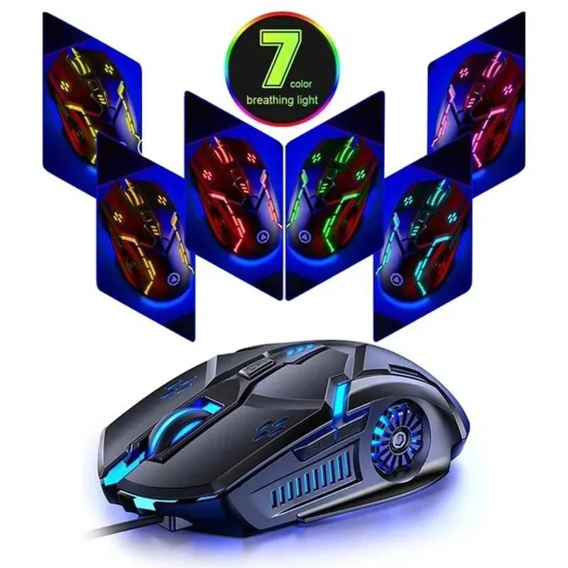 YINDIAO Mouse Gaming LED RGB 3200 DPI - G5