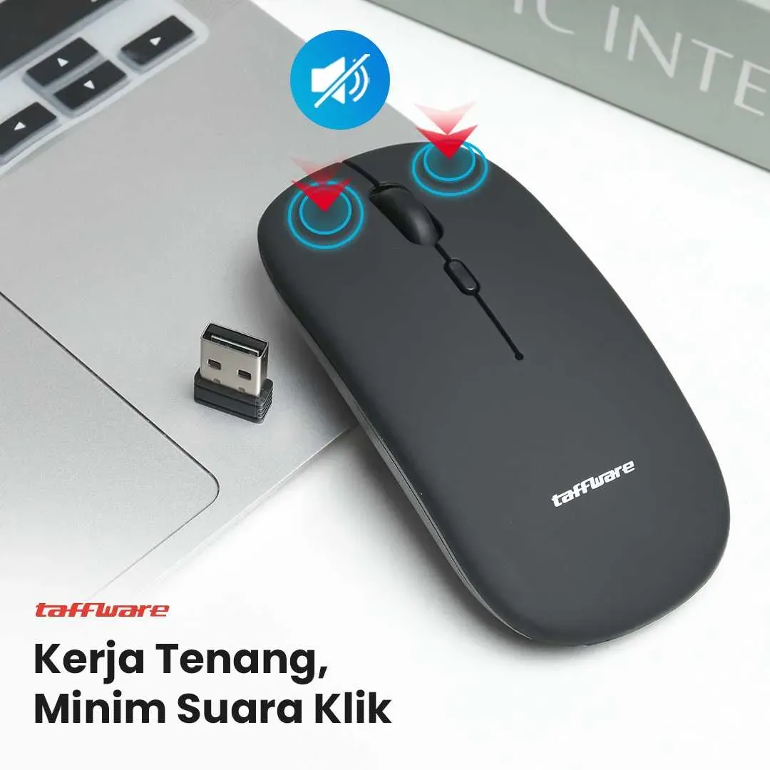 Taffware Mouse Wireless Bluetooth - M8120G