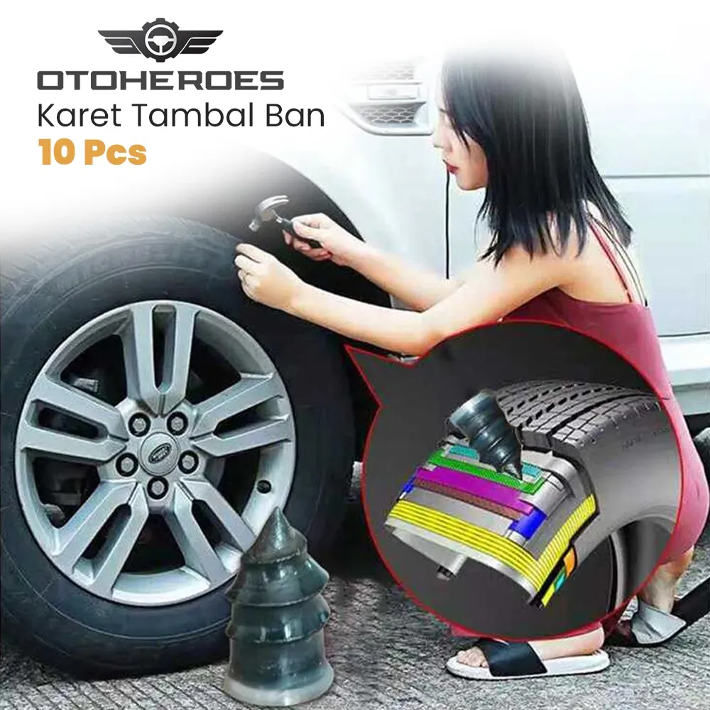 OTOHEROES Karet Tambal Ban 10 PCS S - LN122