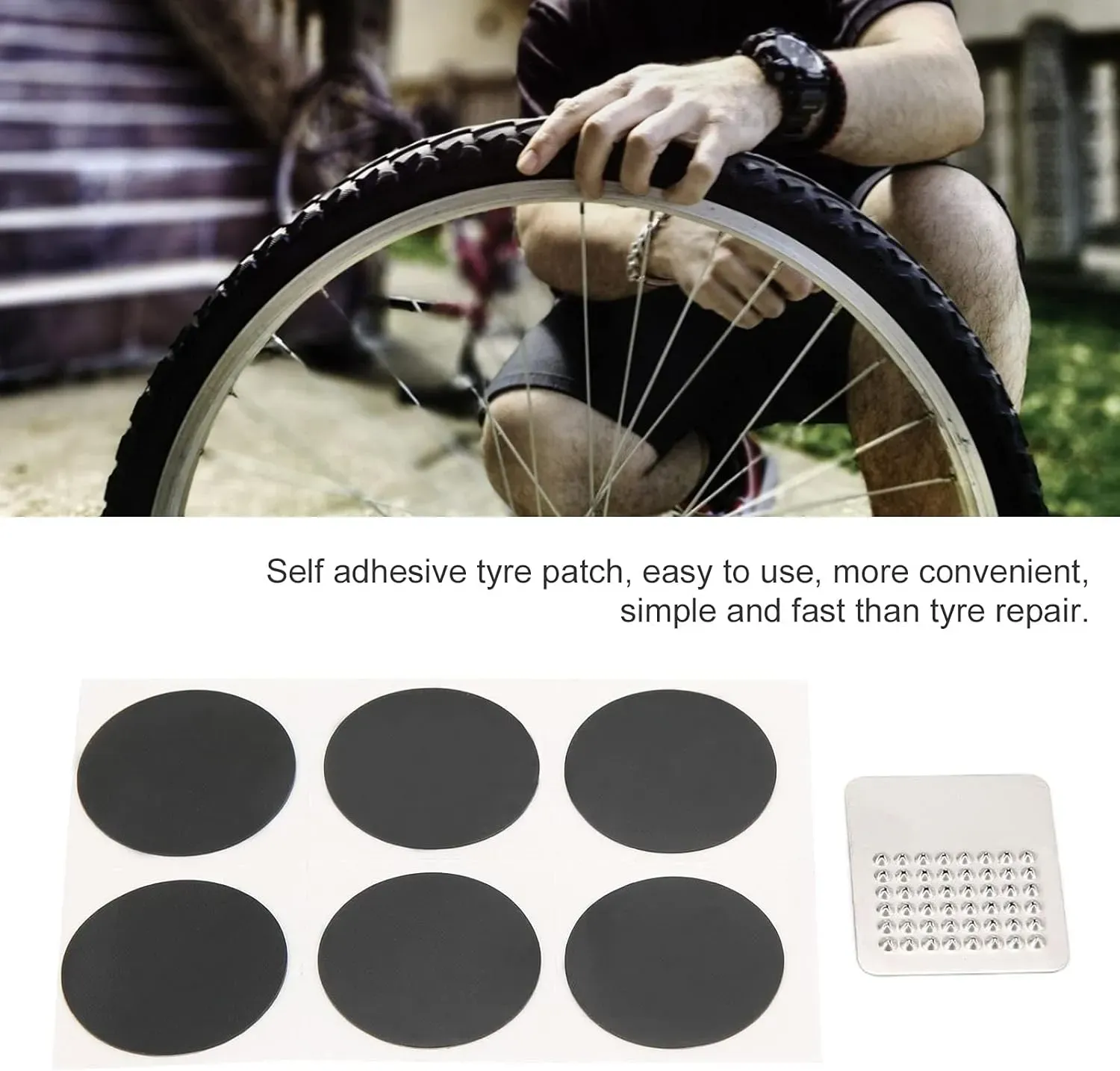 Peralatan Portable Tambal Ban Sepeda Tire Repair Kit - GJ2001