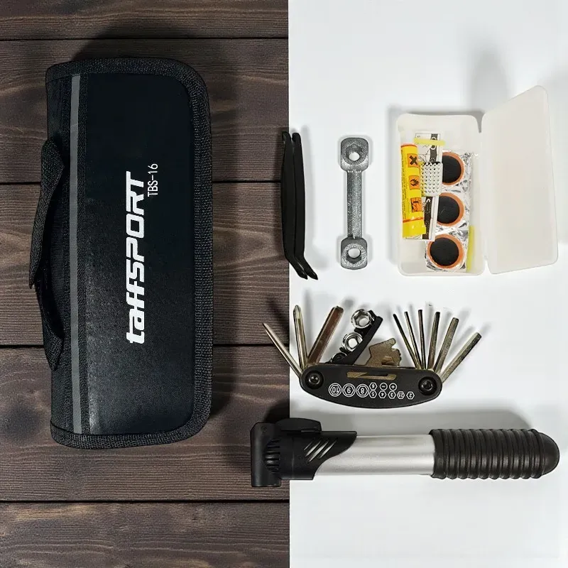 TaffSPORT Reparasi Sepeda Tambal Ban 16 in 1 - TBS-16