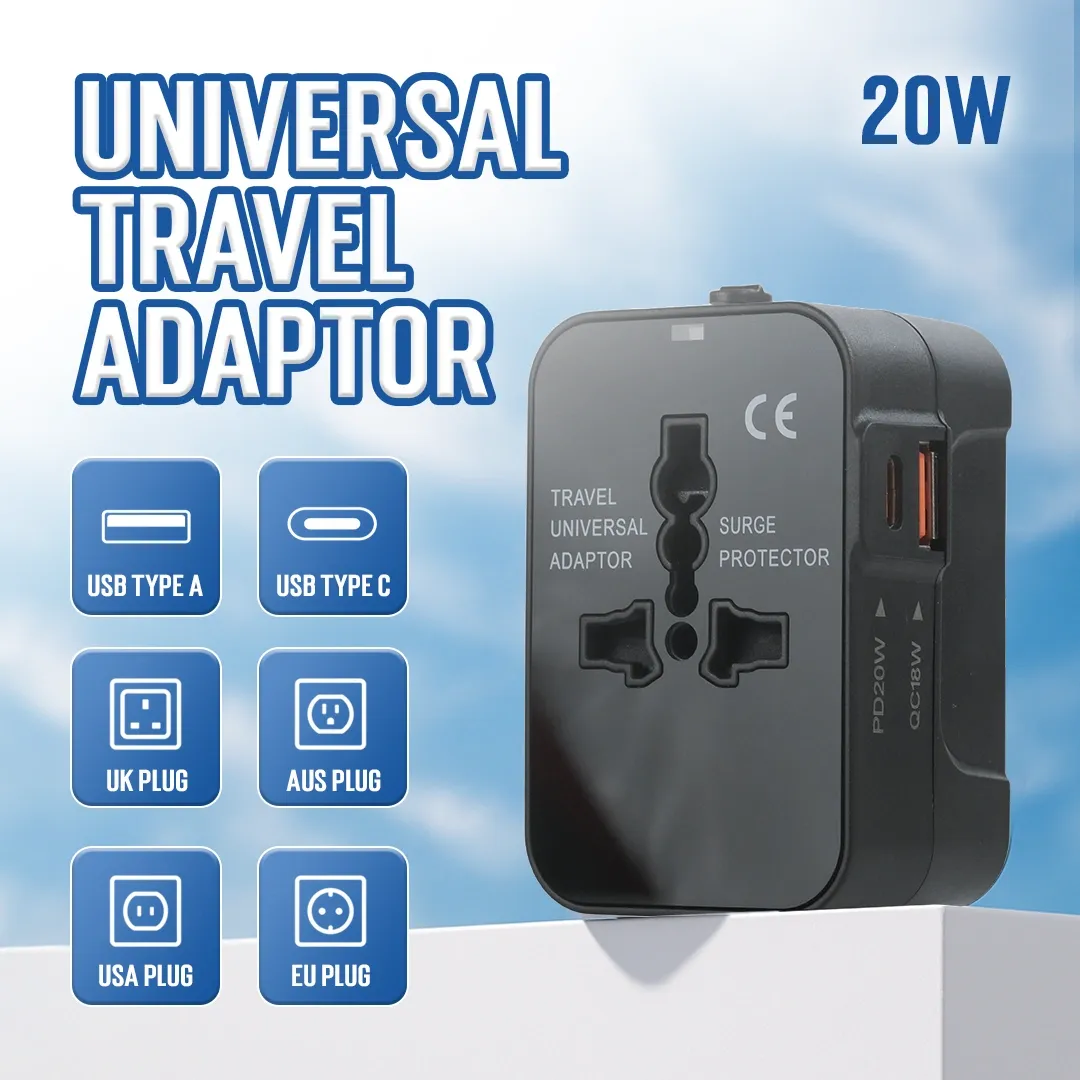 Travel Adaptor USB 1300W LENCENT