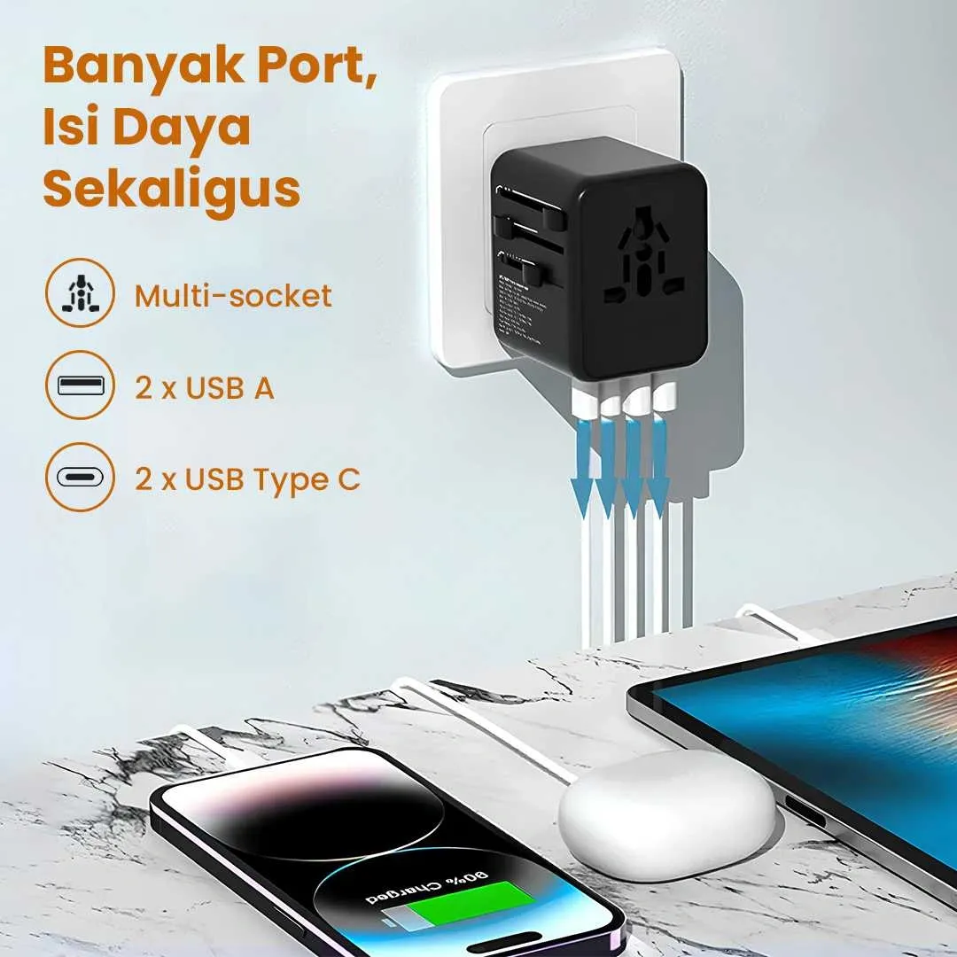 Travel Adaptor Universal 2500 W YuHome