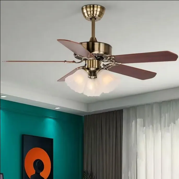 SOVE Kipas Angin Gantung Lampu E27 48 Inch with Remote - UN-30