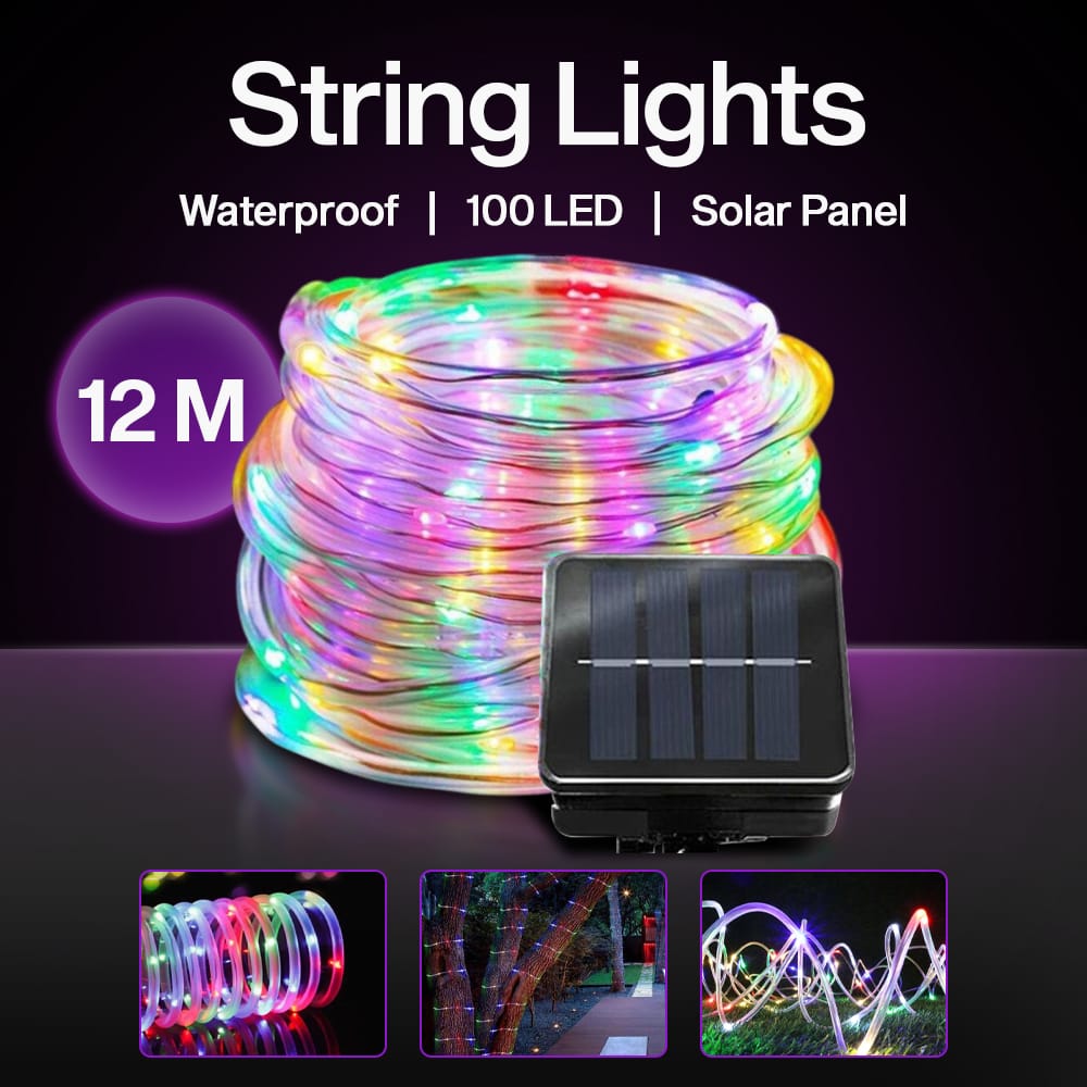 TaffLED Waterproof Decorative Lights 100 LEDs 12M - LISM-10
