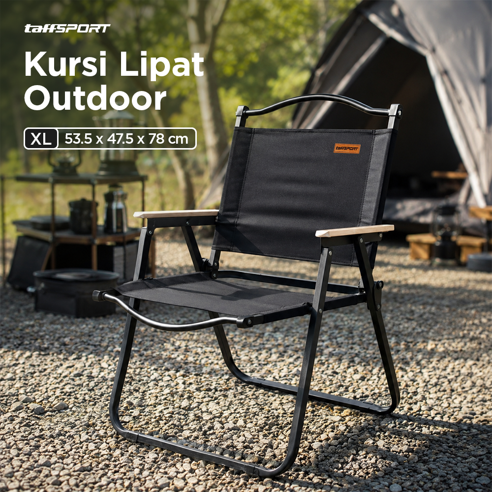 TaffSPORT Outdoor Camping Oxford Folding Chair - YH6