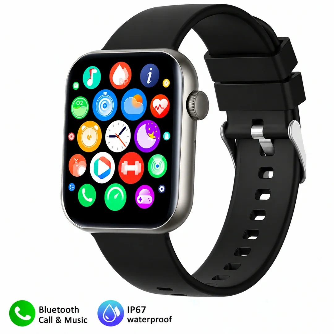 ChiBear Smartwatch Fitness Tracker HeartRate Blood Oxygen - CB110