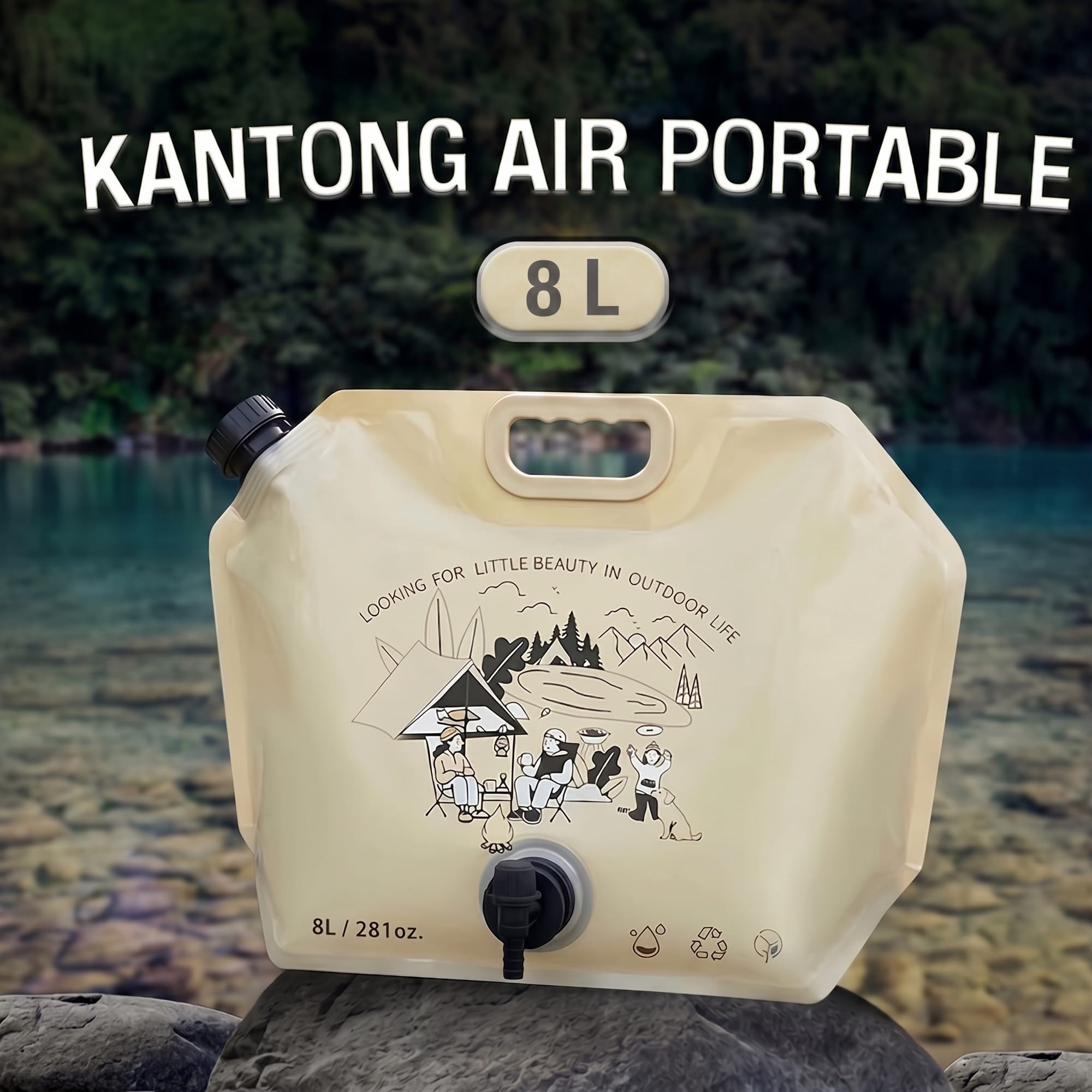 WATORU Jerigen Air Lipat 8L - SD-8