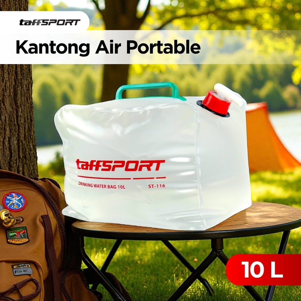 TaffSPORT Jerigen Air Lipat Quick Tap 10L - ST-116